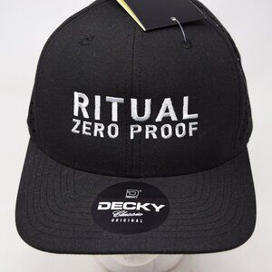 Ritual Zero Proof Cap Decky Unisex Non Alcoholic Spirits Cocktail Snapback New